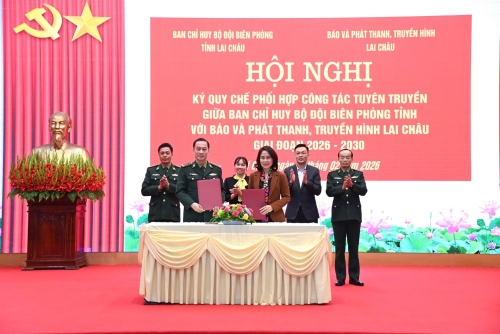 Ký kết công tác phối hợp tuyên truyền và Gặp mặt các cơ quan báo chí Xuân Bính Ngọ 2026