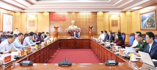 Ban Thường vụ Tỉnh ủy nghe báo cáo công tác điều chỉnh Quy hoạch tỉnh thời kỳ 2021-2030, tầm nhìn đến năm 2050