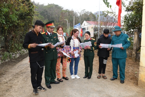 Tăng cường công tác phối hợp tuyên truyền nhiệm vụ quân sự, quốc phòng và thực hiện tốt công tác dân vận