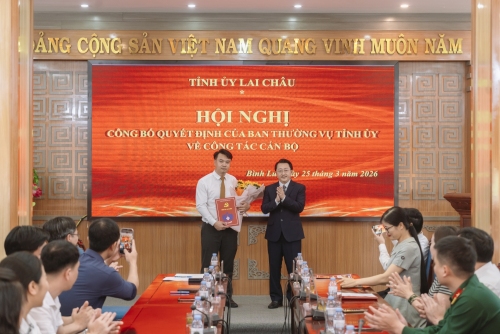 Công bố Quyết định của Ban Thường vụ Tỉnh ủy về công tác cán bộ tại xã Bình Lư