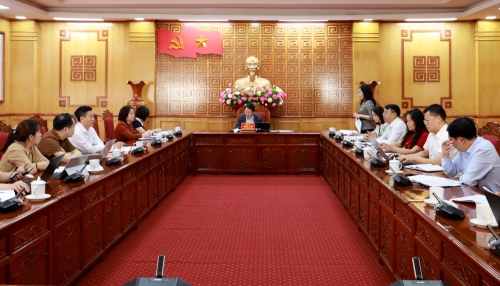 Hội nghị giao ban khối Đảng tỉnh quý I năm 2026