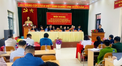 Hội nghị tiếp xúc cử tri với những người ứng cử đại biểu Quốc hội khóa XVI và đại biểu HĐND các cấp nhiệm kỳ 2026-2031 tại xã Phong Thổ