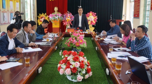 Đồng chí Trưởng Ban Tuyên giáo và Dân vận Tỉnh uỷ kiểm tra công tác chuẩn bị bầu cử đại biểu Quốc hội khoá XVI và đại biểu hội đồng nhân dân các cấp nhiệm kỳ 2026-2031 tại đơn vị bầu cử số 1