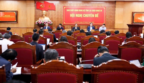 Hội nghị chuyên đề Ban Chấp hành Đảng bộ tỉnh khóa XV