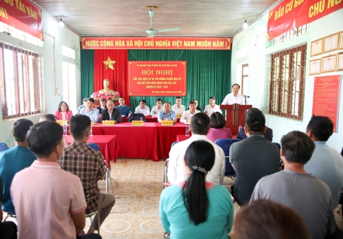 Hội nghị tiếp xúc giữa cử tri với những người ứng cử đại biểu HĐND các cấp nhiệm kỳ 2026-2031 tại phường Tân Phong