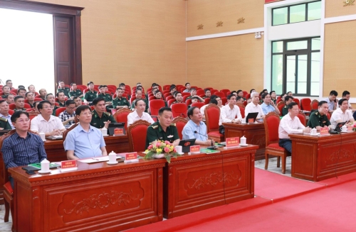 Hội nghị rút kinh nghiệm hoạt động của tổ chức quân sự địa phương khi thực hiện hệ thống chính quyền địa phương 2 cấp