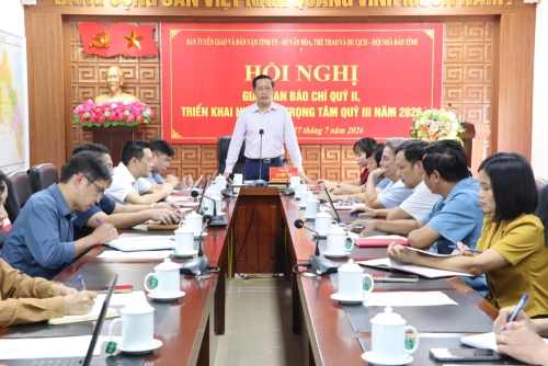 Hội nghị giao ban hoạt động báo chí quý II, triển khai nhiệm vụ trọng tâm quý III