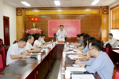 Ủy ban Kiểm tra Tỉnh ủy: Kỳ họp thứ 7