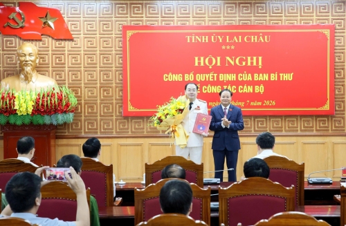 Hội nghị công bố quyết định của Ban Bí thư về công tác cán bộ