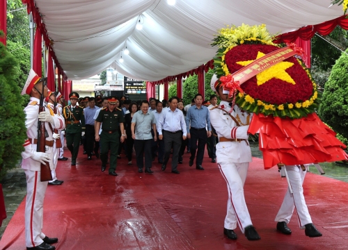 Lễ khánh thành Dự án sửa chữa, cải tạo, nâng cấp công trình Nghĩa trang Liệt sĩ tỉnh