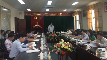 Đồng chí Phạm Văn Huỳnh kết luận nội dung thẩm tra
