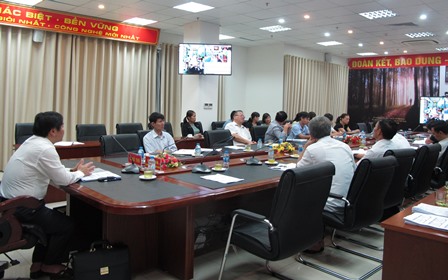 Các đại biểu dự Hội nghị tại điểm cầu Lai Châu