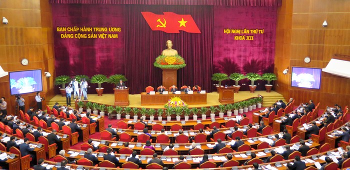 Hội nghị lần thứ tư Ban Chấp hành Trung ương Đảng khóa XII đã ban hành Nghị quyết quan trọng về xây dựng, chỉnh đốn Đảng