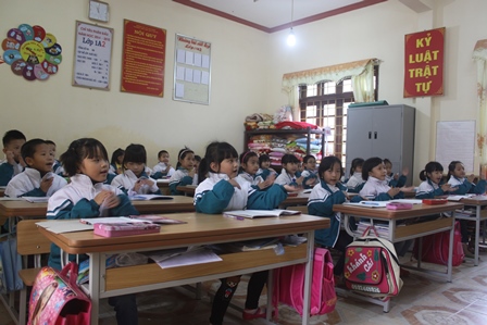Hầu hết các đơn vị trường học ở thành phố Lai Châu đều duy trì tỷ lệ sĩ số cao sau đợt nghỉ tết