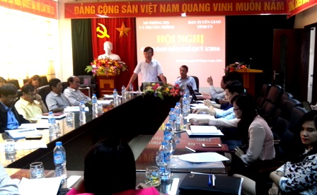 Quang cảnh Hội nghị