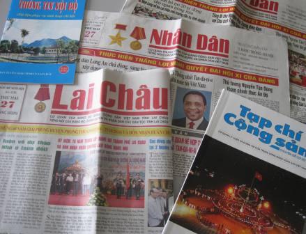 Các báo, tạp chí của Đảng được đặt mua, cấp phát tới tổ chức cơ sở đảng