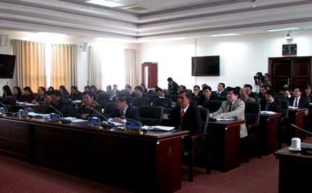 Hội nghị lần thứ 4 Ban Chấp hành Đảng bộ tỉnh khóa XIII (ảnh: TH)