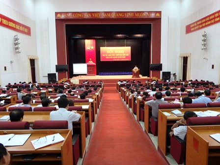   Hội nghị học tập, quán triệt, triển khai thực hiện Nghị quyết Đại hội XII  của Đảng của Tỉnh ủy