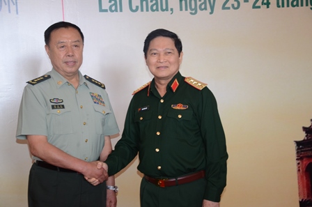 Cuộc gặp gỡ giữa lãnh đạo Quốc phòng Việt Nam - Trung Quốc