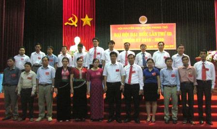 Ban chấp hành Hội Khuyến học huyện Phong Thổ khóa III nhiệm kỳ 2015-2020
