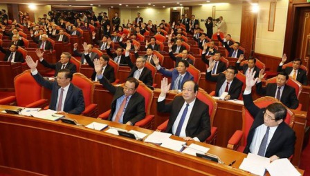 Ban Chấp hành Trung ương Đảng khóa XII thông qua Nghị quyết Hội nghị lần thứ chín