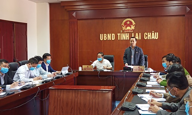 Đ/c Trần Tiến Dũng - Phó Bí thư Tỉnh ủy, Chủ tịch UBND tỉnh, Trưởng BCĐ tỉnh kết luận hội nghị