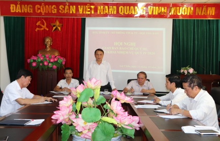 Đồng chí Đặng Thanh Sơn - Phó Trưởng ban Thường trực kết luận Hội nghị