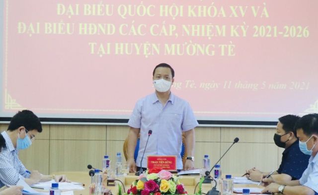 Đồng chí Trần Tiến Dũng – Phó Bí thư Tỉnh ủy, Chủ tịch UBND tỉnh kết luận buổi làm việc