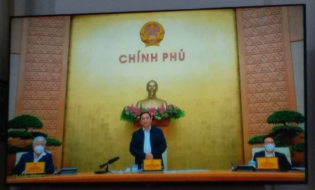 Đồng chí Thủ tướng Chính phủ Phạm Minh Chính phát biểu kết luận Hội nghị