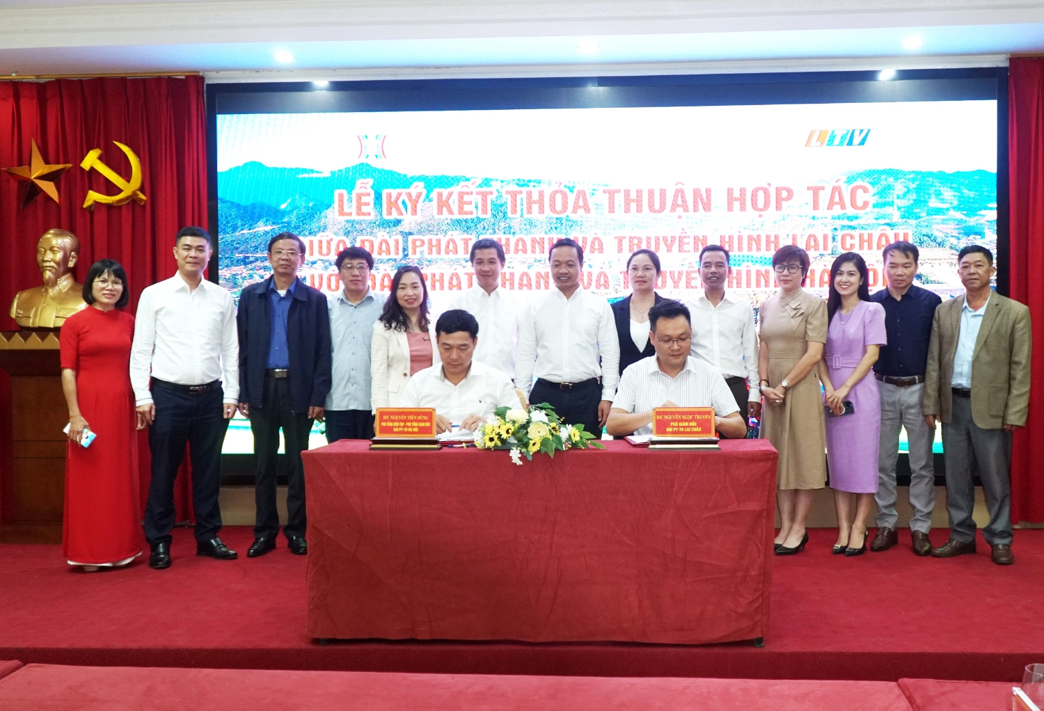 Ký kết thỏa thuận hợp tác tuyên truyền sản xuất chương trình giữa Đài Phát thanh – Truyền hình Lai Châu và Đài Phát thanh – Truyền hình Hà Nội