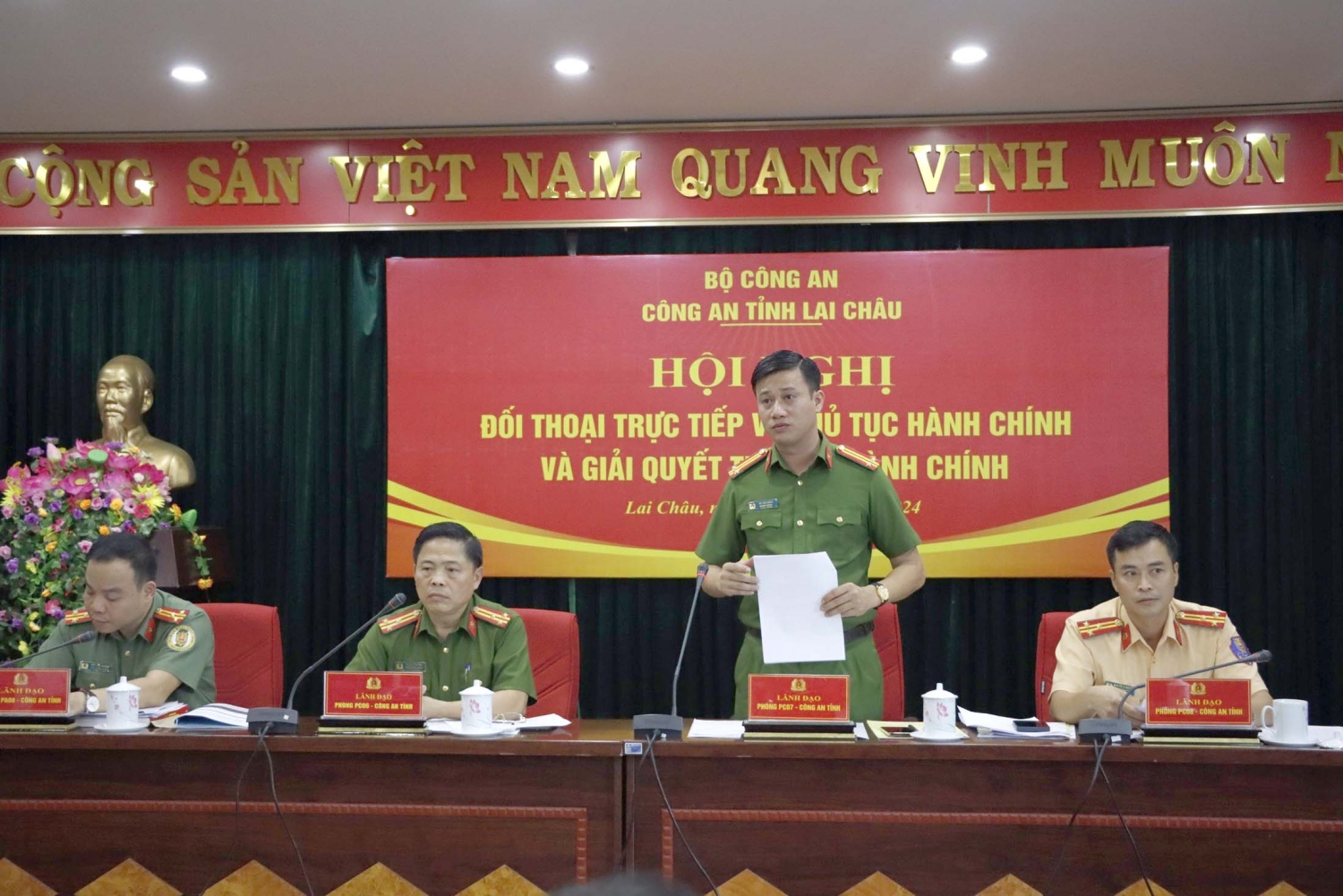 Lãnh đạo Phòng Cảnh sát phòng cháy, chữa cháy và cứu nạn cứu hộ trả lời ý kiến đại biểu