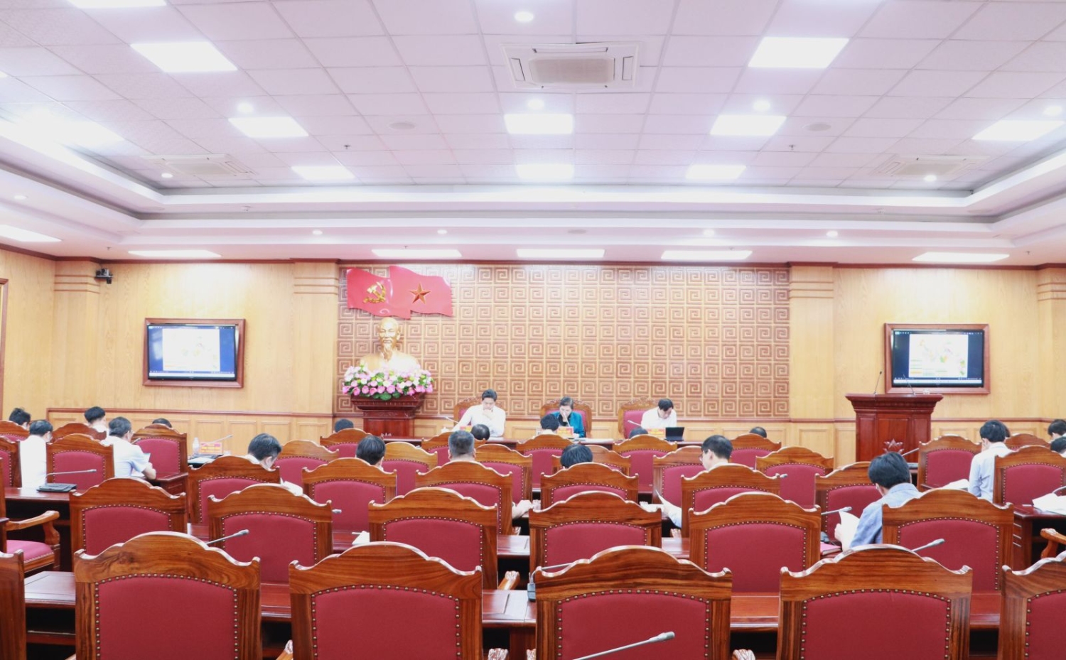 Tỉnh ủy Lai Châu đã tổ chức Hội nghị cho ý kiến về Đề án sắp xếp đơn vị hành chính cấp xã