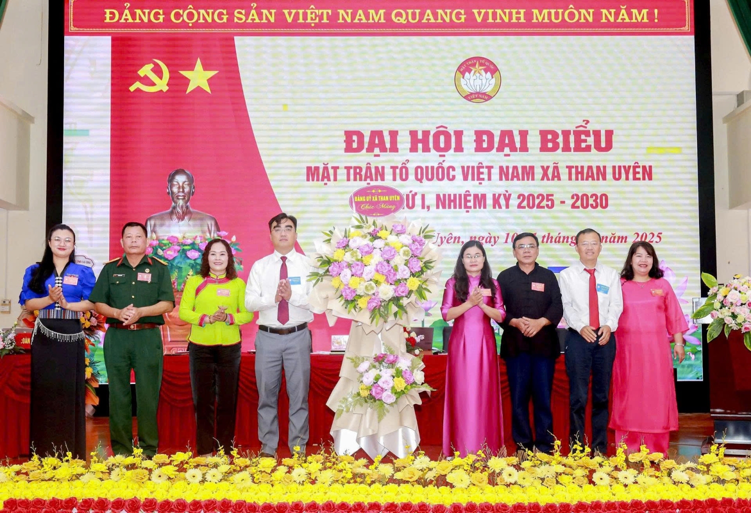 Đến nay hầu hết các xã của tỉnh Lai Châu đã tổ chức Đại hội đại biểu Mặt trận Tổ quốc Việt Nam cấp xã đánh giá kết quả nhiệm kỳ 2020 - 2025 đề ra phương hướng mục tiêu giai đoạn 2025 - 2030