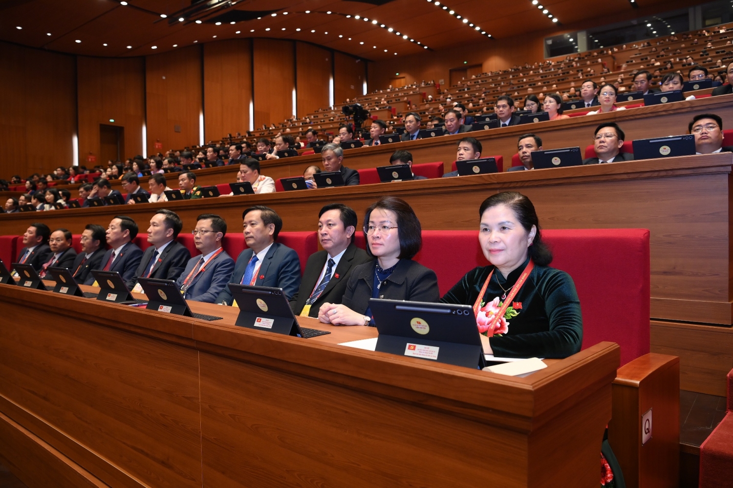 Đoàn Đại biểu Đảng bộ tỉnh tham dự phiên trù bị Đại hội Đại biểu toàn quốc lần thứ XIV của Đảng