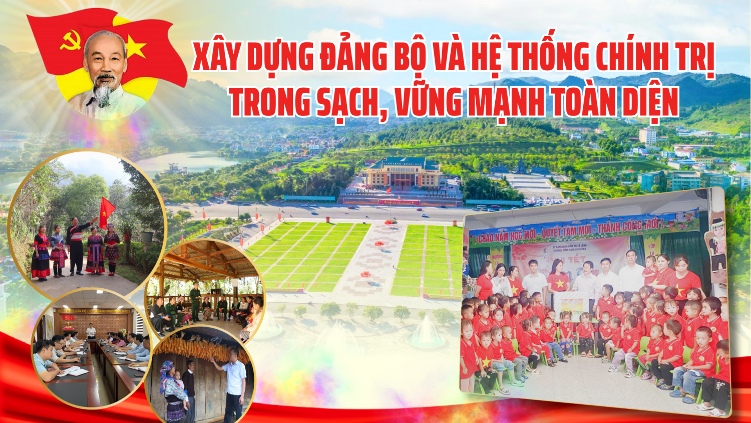 Xây dựng Đảng bộ và hệ thống chính trị trong sạch, vững mạnh toàn diện