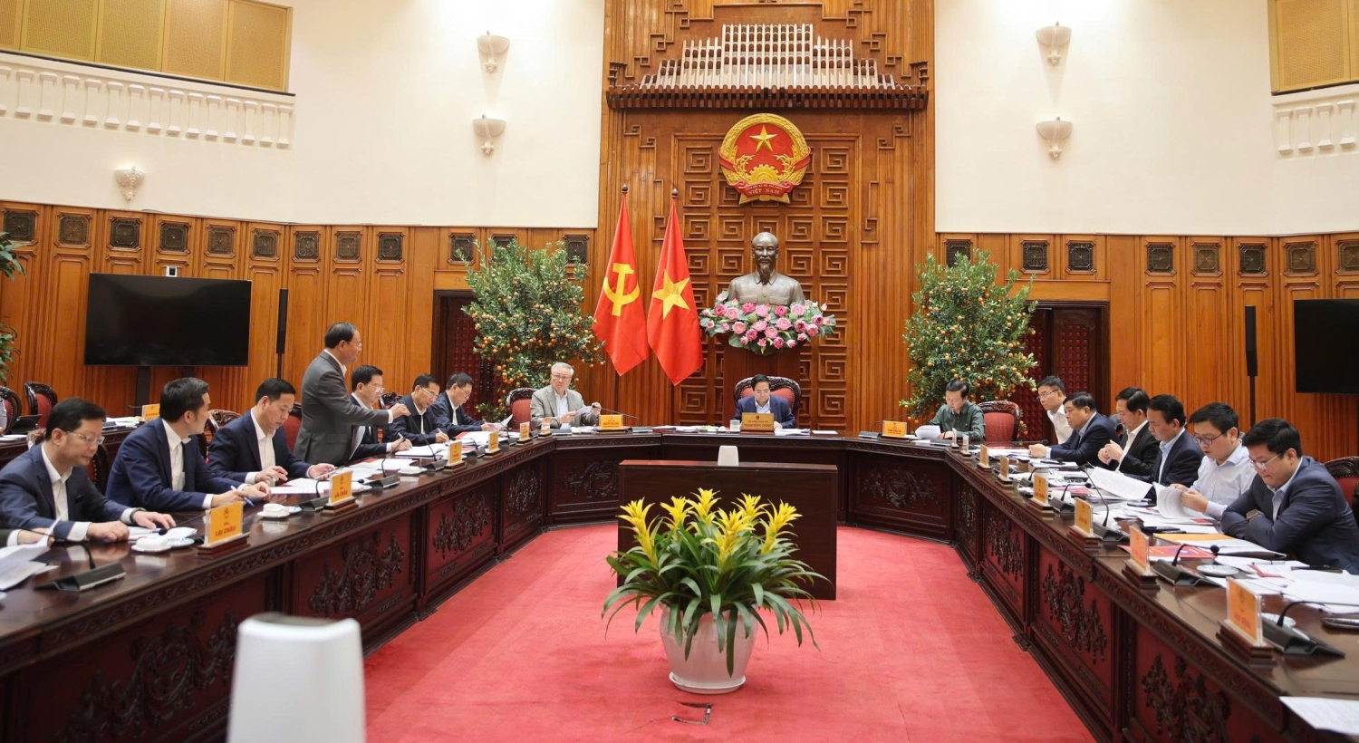 Quang cảnh buồi làm việc