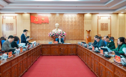 Họp Ban Thường vụ Tỉnh uỷ