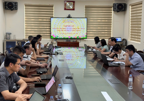 Quang cảnh Hội nghị tập huấn