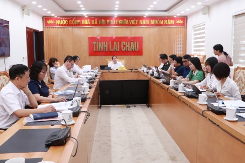Quang cảnh Hội nghị tại điểm cầu tỉnh