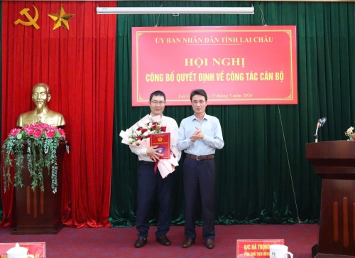 Hội nghị công bố quyết định về công tác cán bộ