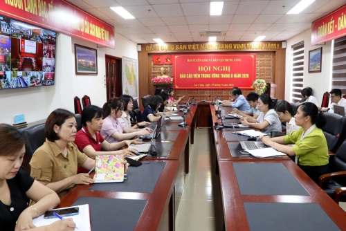 Hội nghị Báo cáo viên Trung ương trực tuyến toàn quốc tháng 6/2026