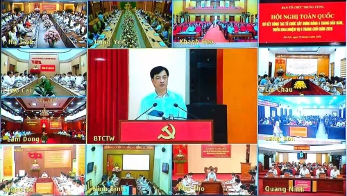Hội nghị toàn quốc sơ kết công tác tổ chức xây dựng Đảng 6 tháng đầu năm, triển khai nhiệm vụ 6 tháng cuối năm 2026