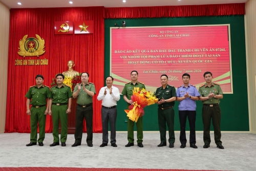 Bí thư Tỉnh ủy Lê Minh Ngân biểu dương các lực lượng phá thành công chuyên án 0726L