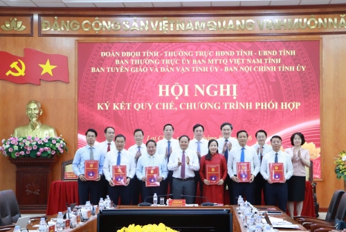 Hội nghị ký kết Quy chế, Chương trình phối hợp giai đoạn 2026 - 2031