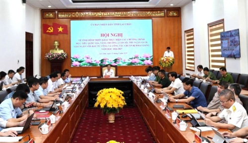 Lai Châu: Quyết tâm trong thực hiện mục tiêu tăng trưởng 2 con số và công tác chuẩn bị khai giảng năm học mới 2026 - 2027