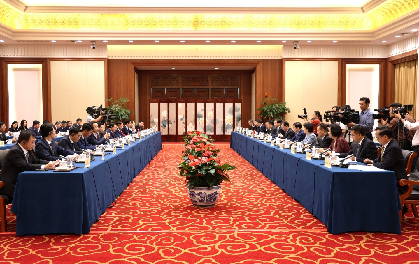 Quang cảnh buổi Hội kiến