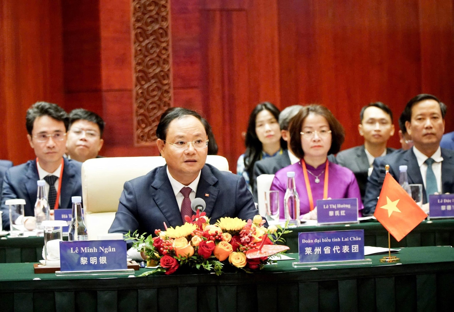 Đoàn đại biểu tỉnh Lai Châu tham dự Hội nghị