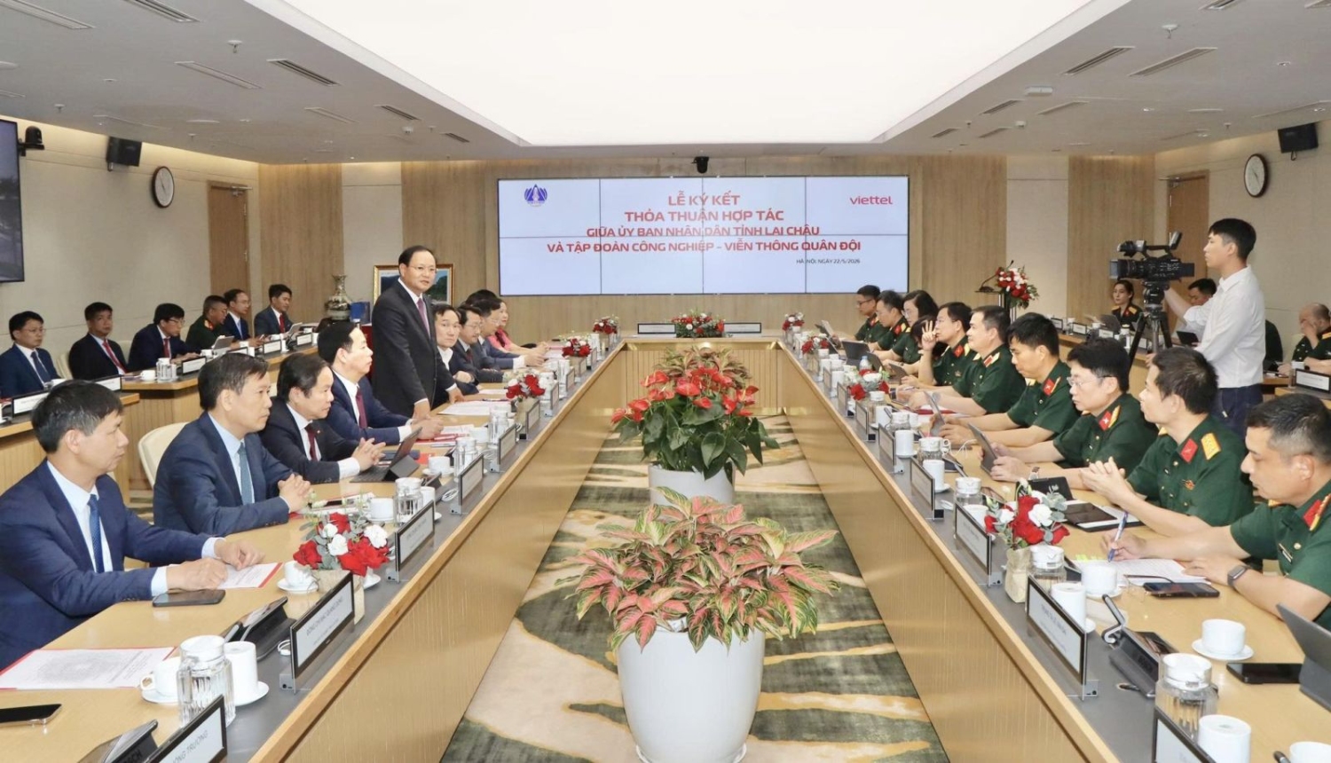 Quang cảnh Lễ ký kết